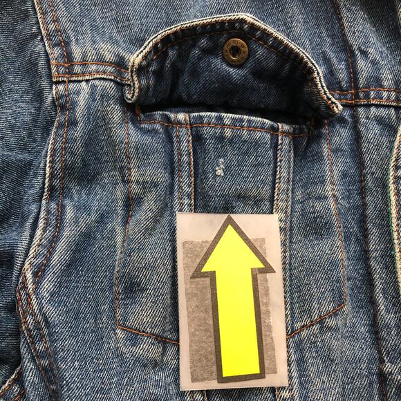 Vintage Rugged Gear Extra Tough Strong Parelli Reversible Denim Jacket Womens XL - Picture 15 of 16